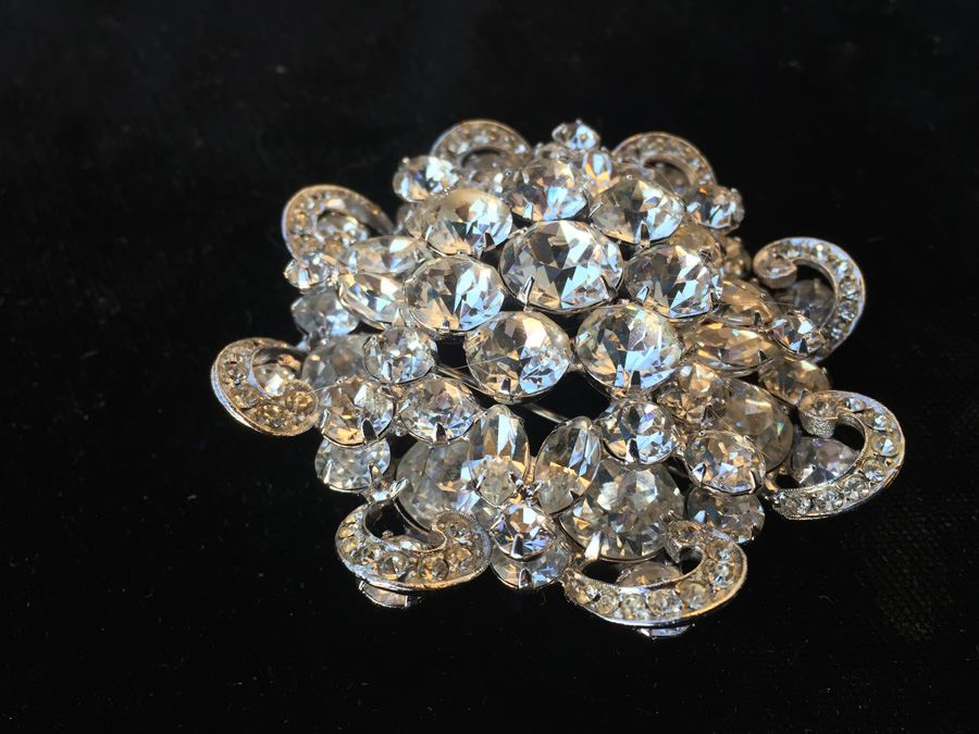 Large Vintage WEISS Brooch