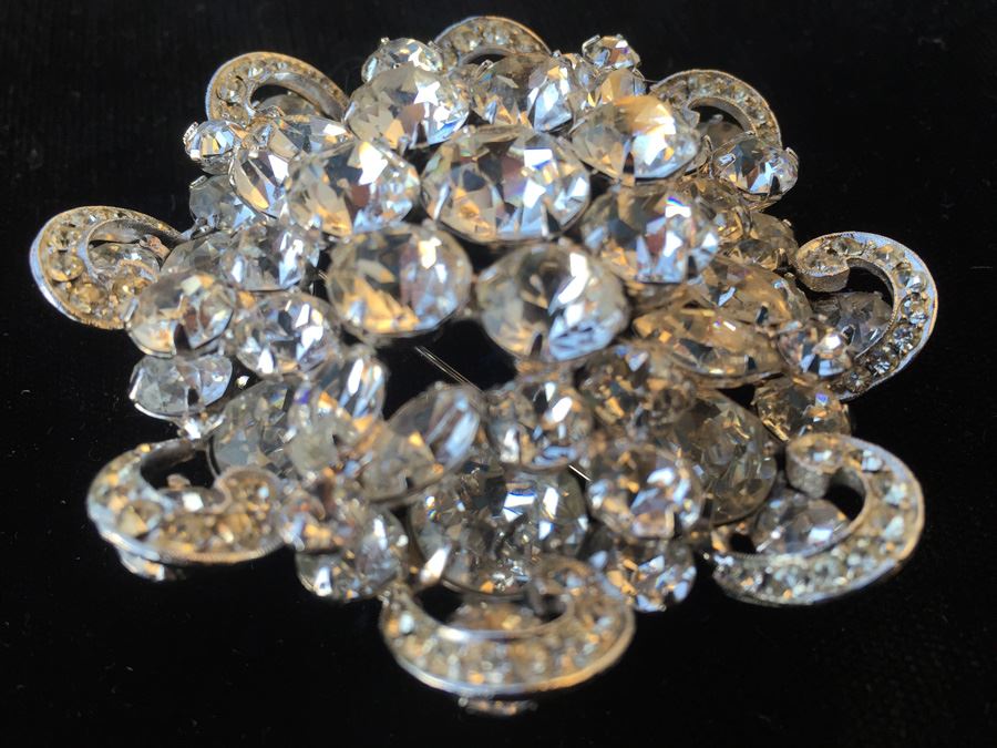 Large Vintage WEISS Brooch [Photo 7]