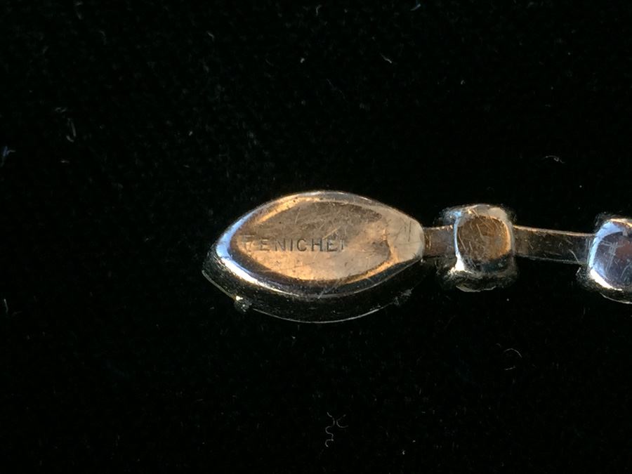 Vintage Fenichel Necklace And Clip On Earrings [Photo 3]