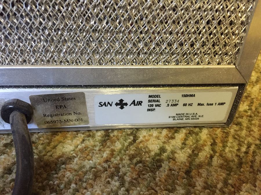 SAN Air Commercial Air Purifier Model 150HMA With Box [Photo 10]