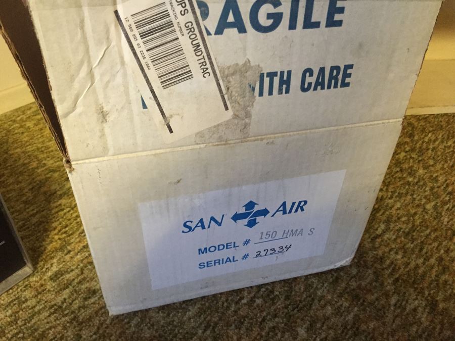 SAN Air Commercial Air Purifier Model 150HMA With Box [Photo 3]