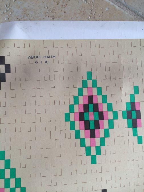 Pakistan Original Vintage Travel Poster - Sylhet Weavers [Photo 6]