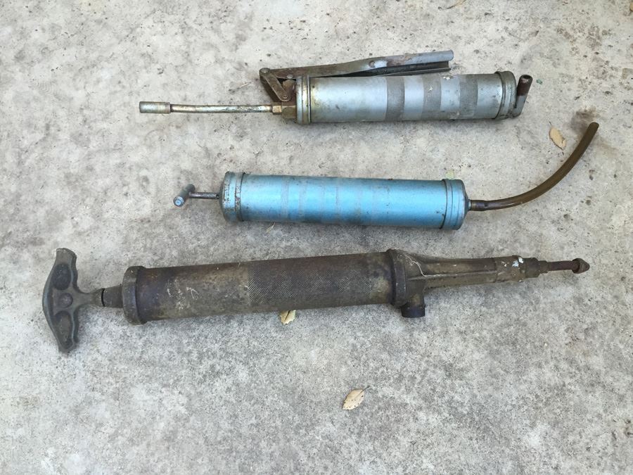 Vintage GRACO Grease Gun (UP-636 Unit) And 2 Other Grease Guns [Photo 4]