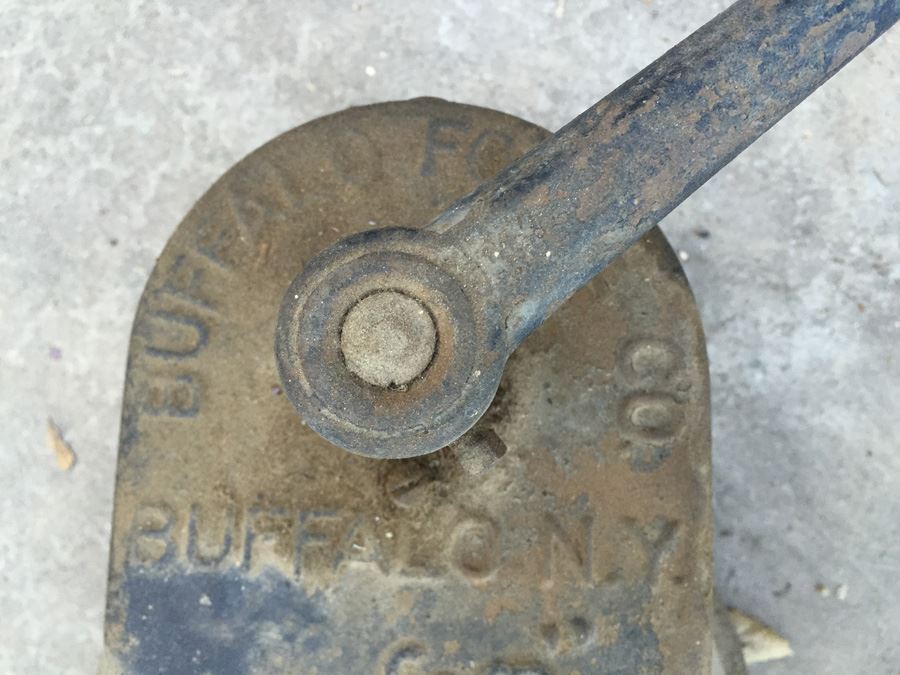 Buffalo Forge Blower Hand Crank Blacksmith Bellows Fire Stoker Grill [Photo 3]