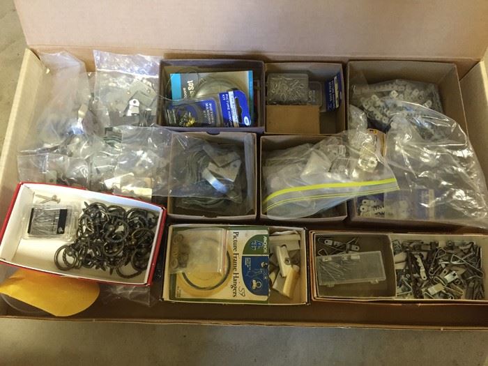 Picture Hanger And Hook Lot [Photo 1]