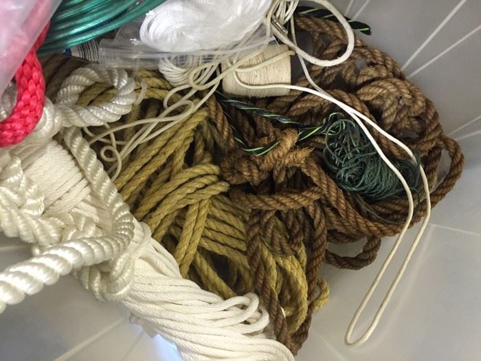 Rope And Twine Lot
