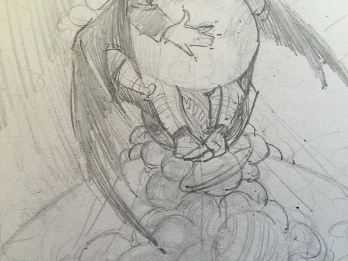 Original Pair Of F. A. Carter (Fernando Carter) Satirical Sketches Titled 'Tis true prosperity to have no want' [Photo 11]