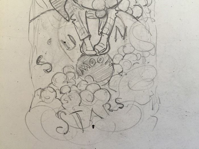 Original Pair Of F. A. Carter (Fernando Carter) Satirical Sketches Titled 'Tis true prosperity to have no want' [Photo 5]