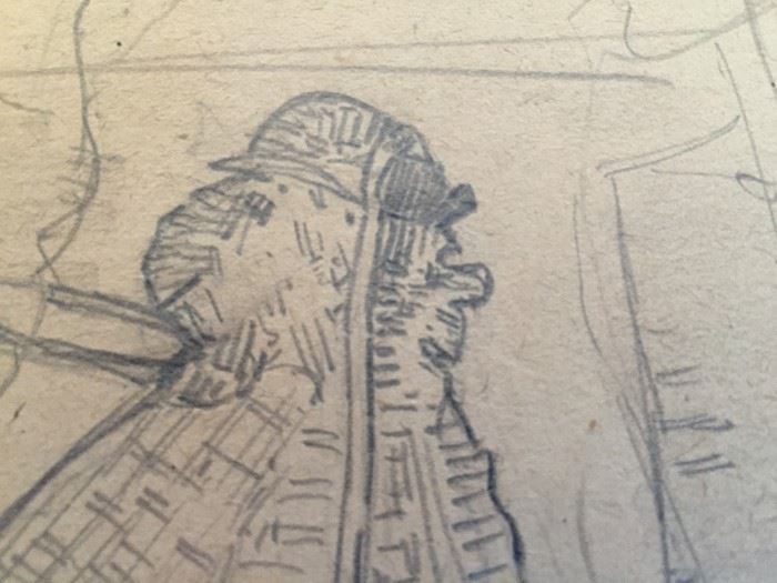 Original F. A. Carter (Fernando Carter) Satirical Sketch Of Early New York City Manhattan Map [Photo 5]