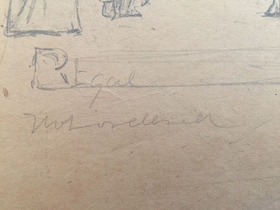 Original F. A. Carter (Fernando Carter) Advertising Sketch For Regal Shoes Horse & Carriage Ben B. Hampton Advertising Agents New York [Photo 11]