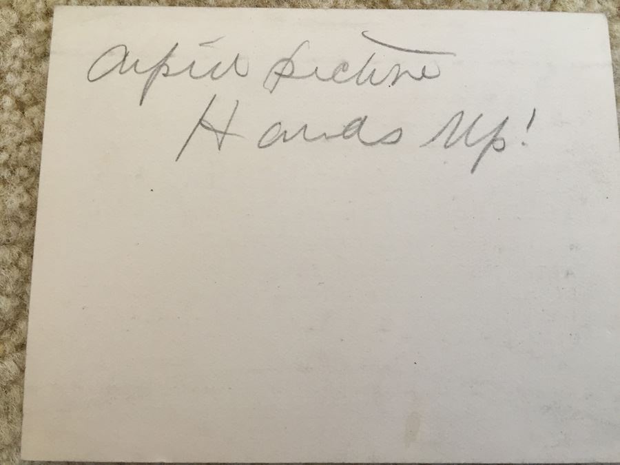 1909 STAG The Salmagundi Club Ticket For Exhibition Of Water Colors By Members Signed By Peter Newell Original Illustrator of Alice's Adventures in Wonderland [Photo 4]