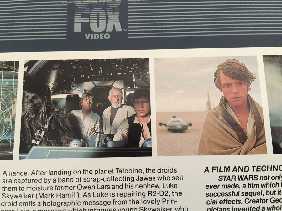 1977 Star Wars Movie On Laser Videodisc [Photo 10]