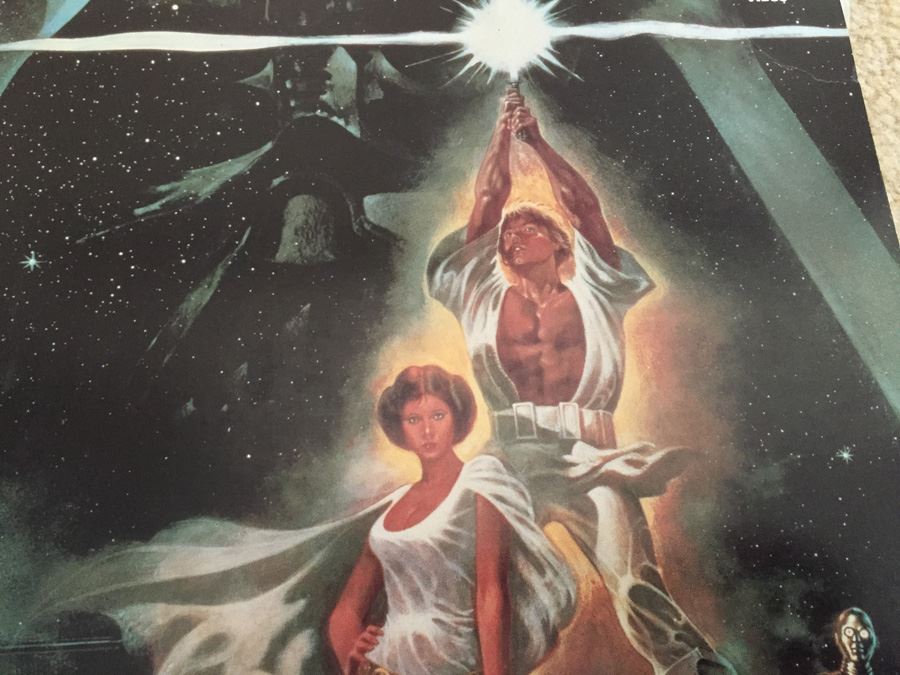 1977 Star Wars Movie On Laser Videodisc [Photo 2]