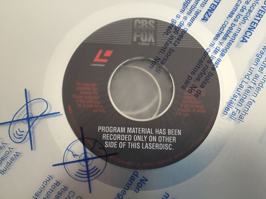 1977 Star Wars Movie On Laser Videodisc [Photo 23]