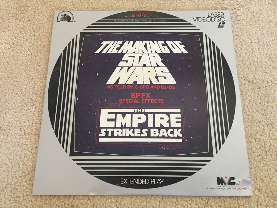 The Making Of Star Wars And The Empire Strikes Back On Laser Videodisc [Photo 1]