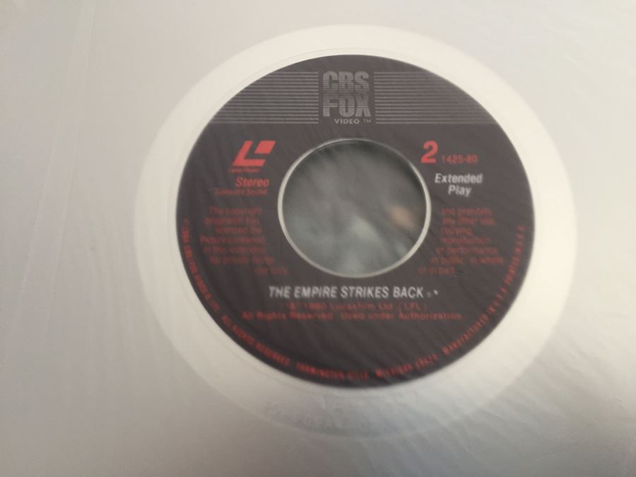 The Empire Strikes Back On Laser Videodisc 1980 [Photo 16]