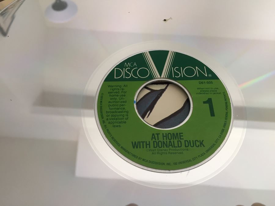 Walt Disney Presents At Home With Donald Duck On Laser Videodisc [Photo 8]