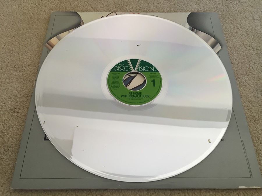 Walt Disney Presents At Home With Donald Duck On Laser Videodisc [Photo 7]