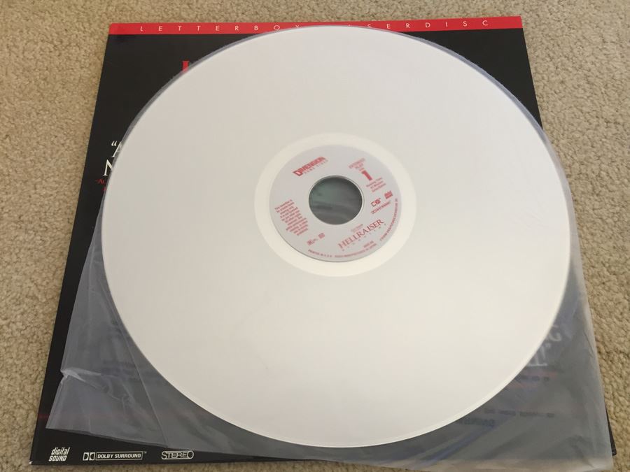 Hellraiser Bloodline Clive Barker Horror LaserDisc [Photo 3]