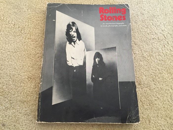 Rolling Stones An Unauthorized Biography In Words, Photographs, And Music 1972