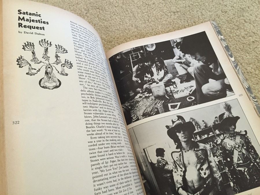 Rolling Stones An Unauthorized Biography In Words Photographs And Music 1972 5086