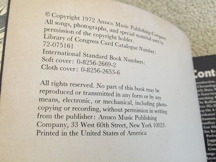 Rolling Stones An Unauthorized Biography In Words, Photographs, And Music 1972 [Photo 4]