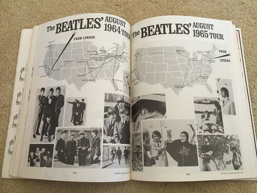 The First Golden Beatles Album Sheet Music Book Copyright 1964 Beatles [Photo 15]
