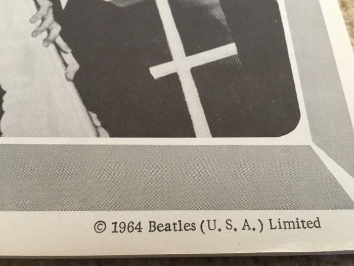 The First Golden Beatles Album Sheet Music Book Copyright 1964 Beatles [Photo 8]