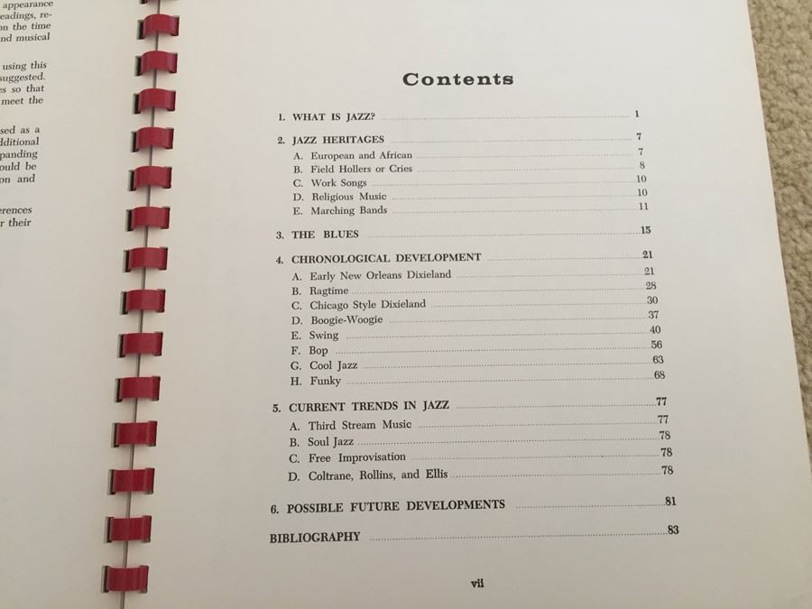 Tanner And Gerow A Study Of Jazz Book Revised Edition 1972 [Photo 5]
