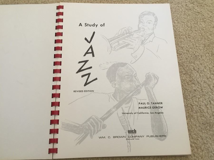 Tanner And Gerow A Study Of Jazz Book Revised Edition 1972 [Photo 2]