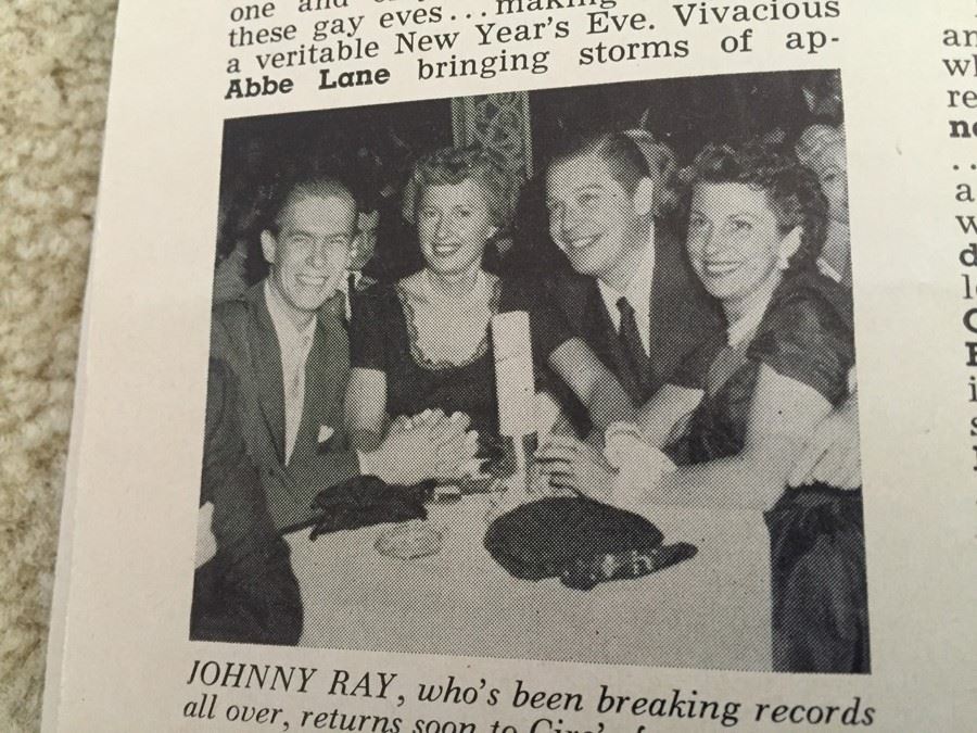 Ciro's Capers Xavier Cugat Marilyn Monroe Hand Written Songs Sunset Blvd Hollywood CA 'It Might As Well Be Spring' [Photo 6]