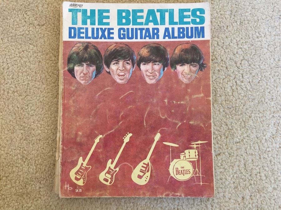 The Beatles Deluxe Guitar Album 1966 First Edition Chas. H. Hansen Music Corp.