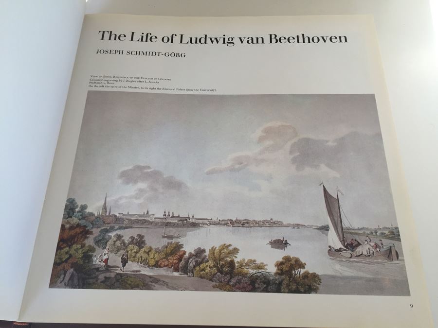 Ludwig Van Beethoven Bicentennial Edition 1770-1970 Book Copyright 1970 Deutsche Grammophon [Photo 7]