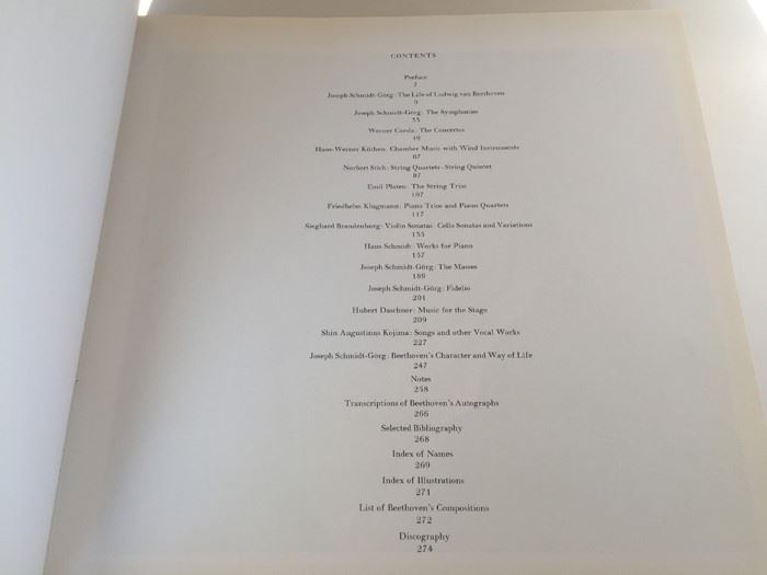 Ludwig Van Beethoven Bicentennial Edition 1770-1970 Book Copyright 1970 Deutsche Grammophon [Photo 6]
