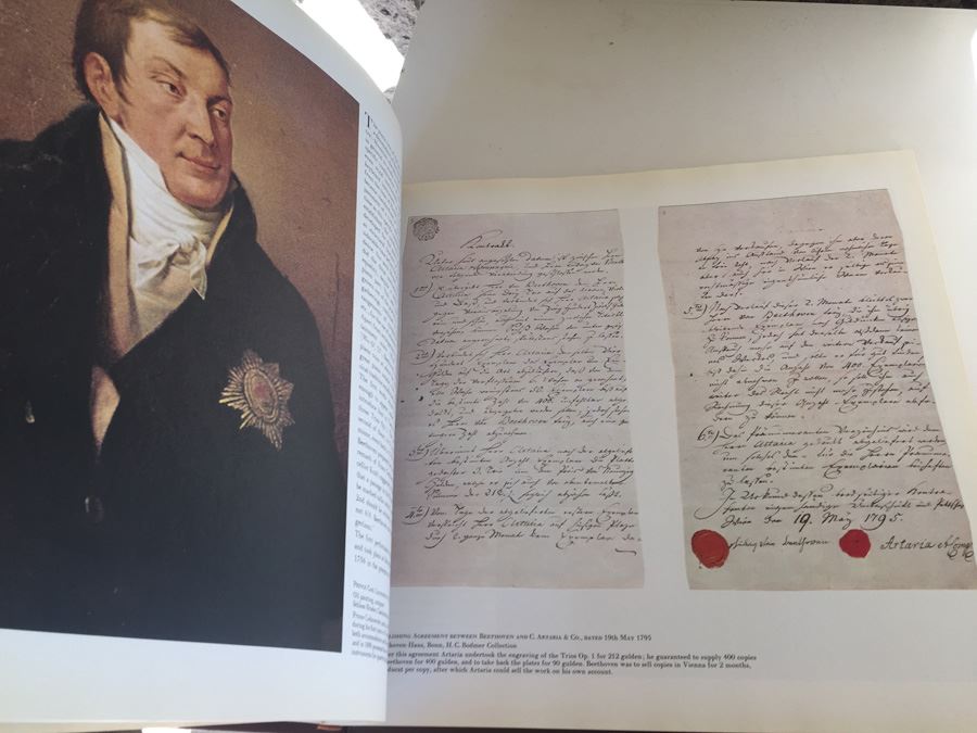 Ludwig Van Beethoven Bicentennial Edition 1770-1970 Book Copyright 1970 Deutsche Grammophon [Photo 9]