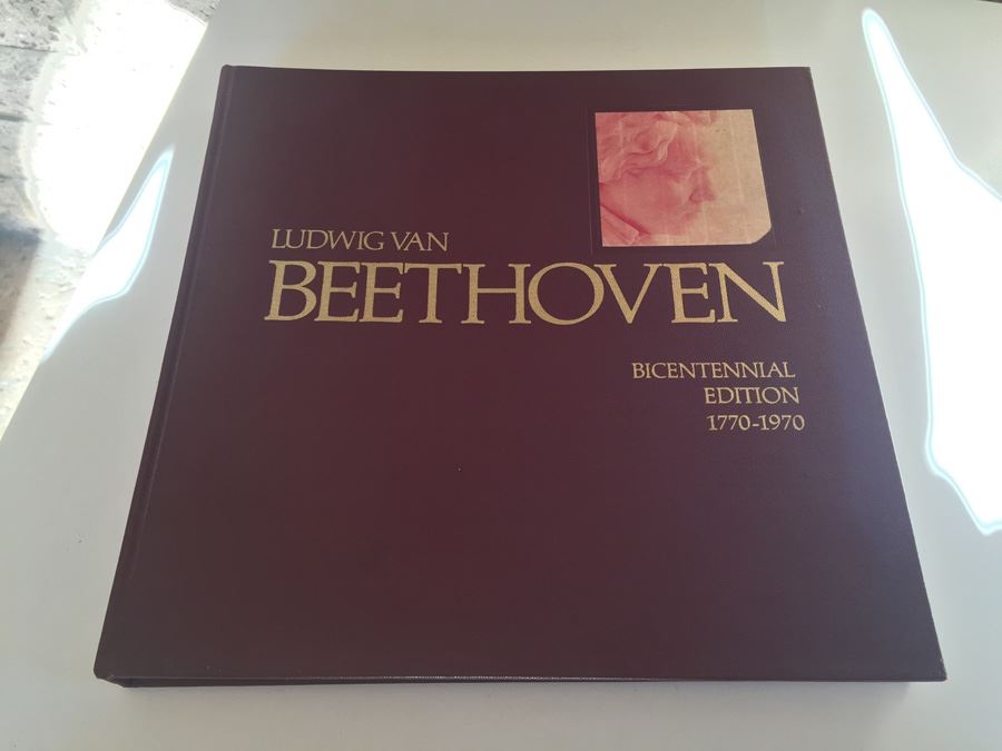 Ludwig Van Beethoven Bicentennial Edition 1770-1970 Book Copyright 1970 Deutsche Grammophon