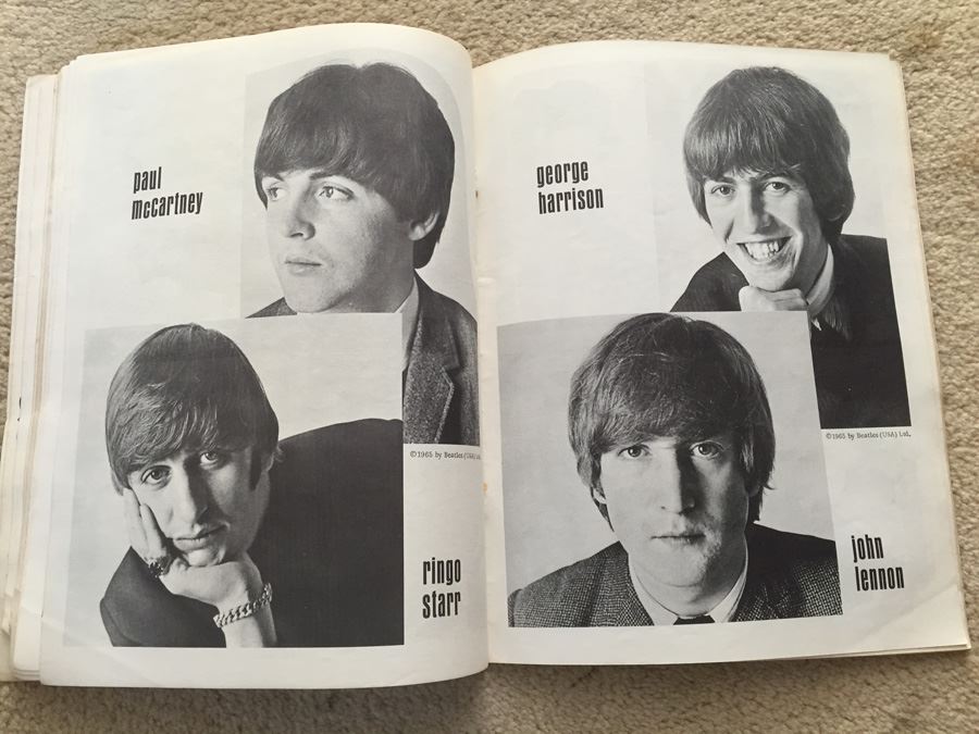 The Latest Beatles Book Of Recorded Hits Souvenir Song Album No. 2 BeatleBook [Photo 14]