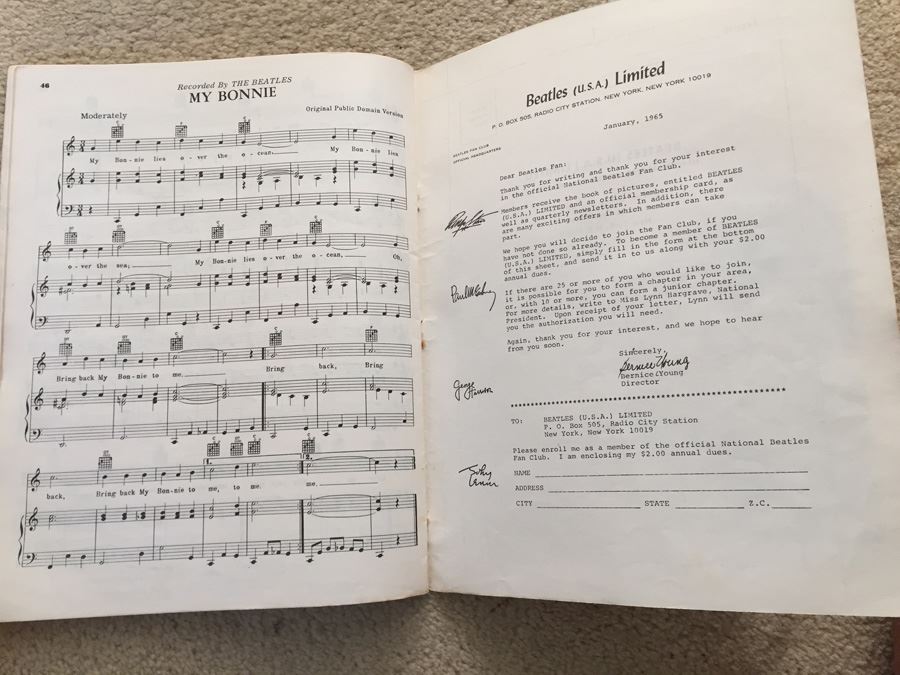 The Latest Beatles Book Of Recorded Hits Souvenir Song Album No. 2 BeatleBook [Photo 16]