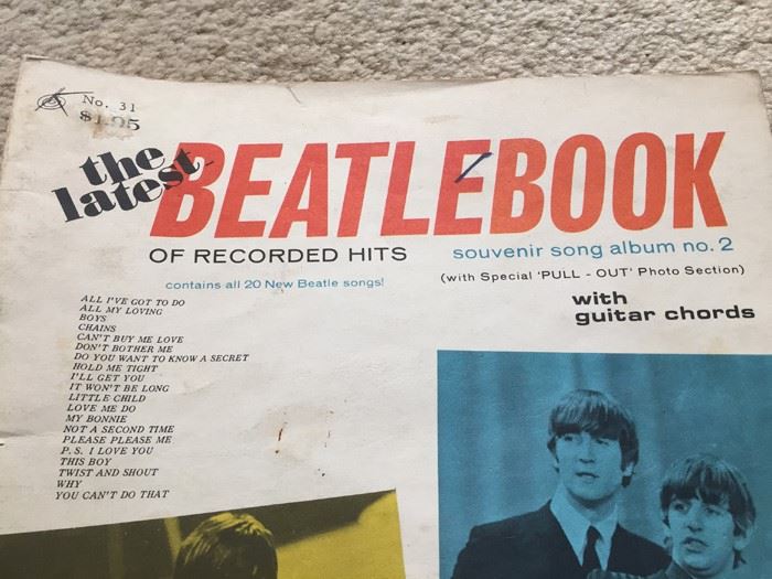 The Latest Beatles Book Of Recorded Hits Souvenir Song Album No. 2 BeatleBook [Photo 4]