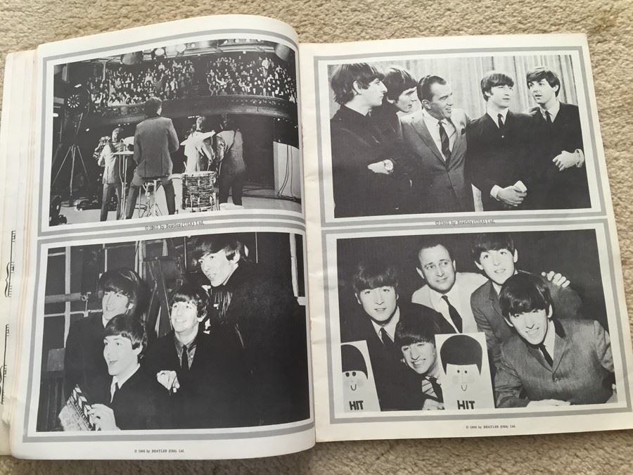 The Latest Beatles Book Of Recorded Hits Souvenir Song Album No. 2 BeatleBook [Photo 8]