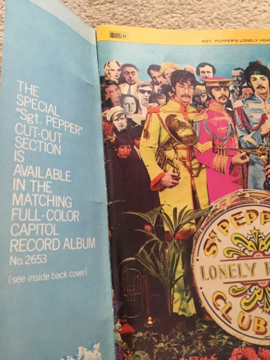 Sgt. Pepper's Lonely Hearts Club Band Music Song Book The Beatles