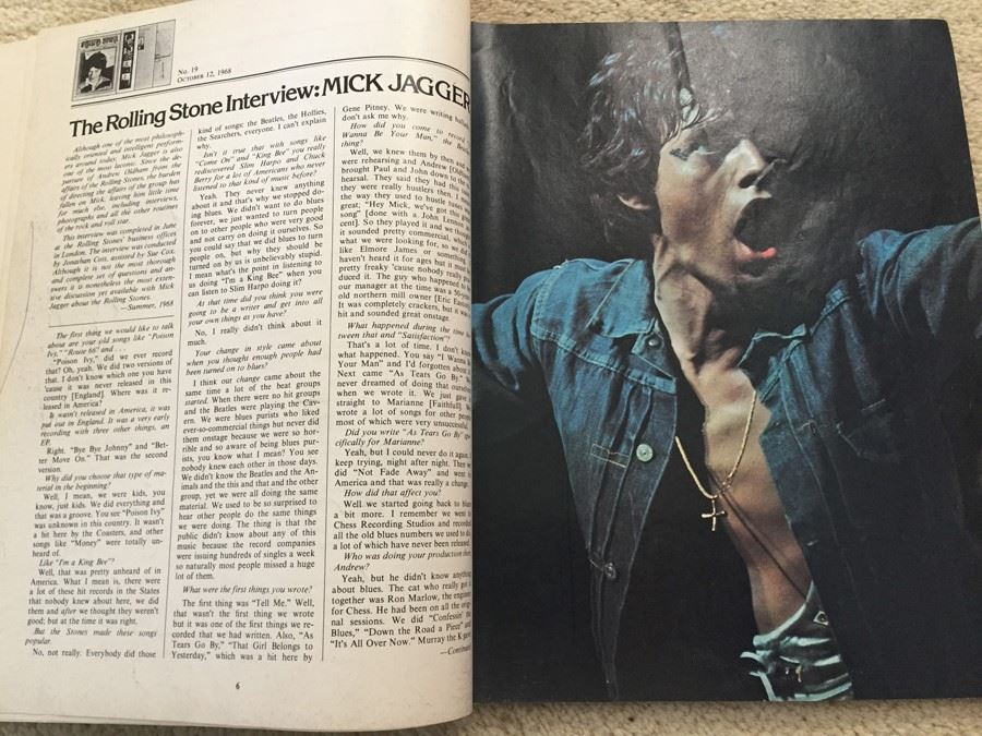 The Rolling Stones Interviews And Photos From 1968-1975 By Rolling Stone Magazine [Photo 2]