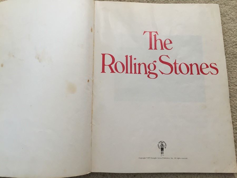 The Rolling Stones Interviews And Photos From 1968-1975 By Rolling ...