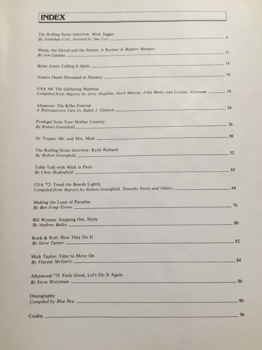 The Rolling Stones Interviews And Photos From 1968-1975 By Rolling Stone Magazine [Photo 6]