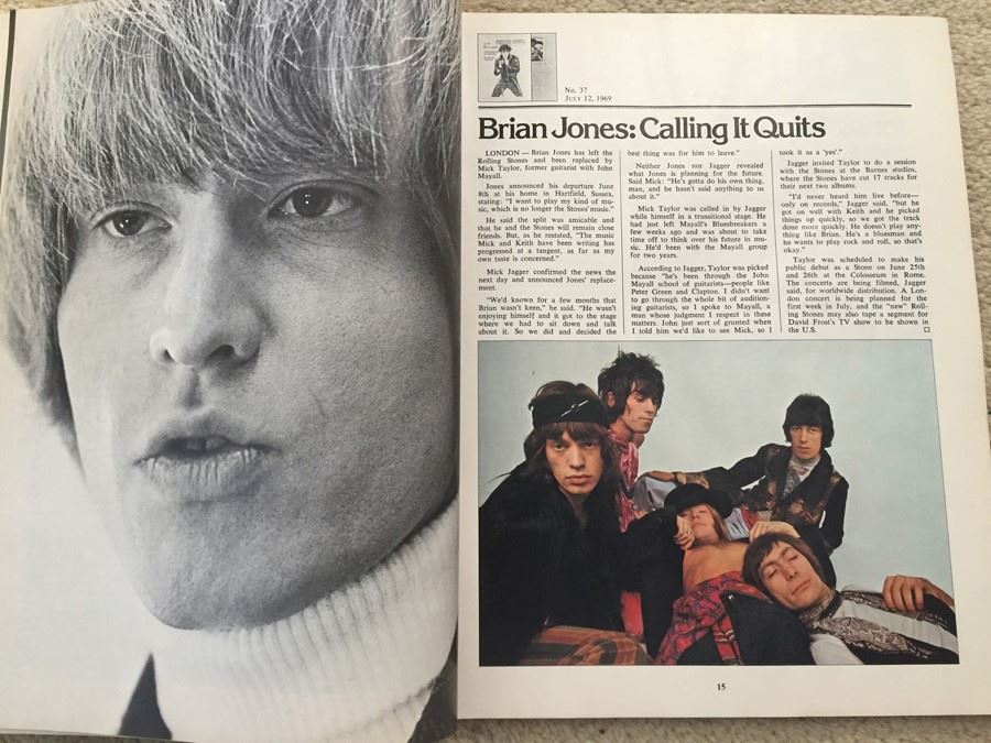 The Rolling Stones Interviews And Photos From 1968-1975 By Rolling ...