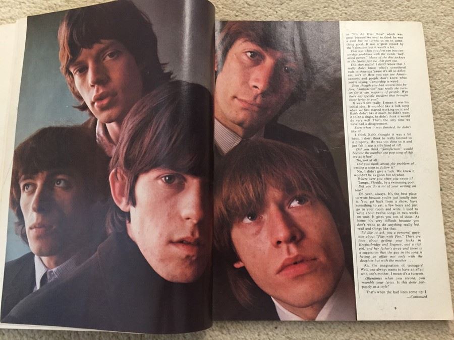 The Rolling Stones Interviews And Photos From 1968-1975 By Rolling ...