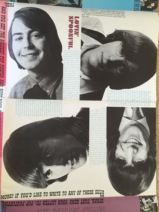 Giant Groups Groove-Out Wall-Sized Pop Pin-Ups Of The Beatles The Rolling Stones [Photo 9]