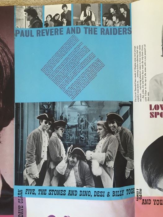 Giant Groups Groove-Out Wall-Sized Pop Pin-Ups Of The Beatles The Rolling Stones [Photo 13]