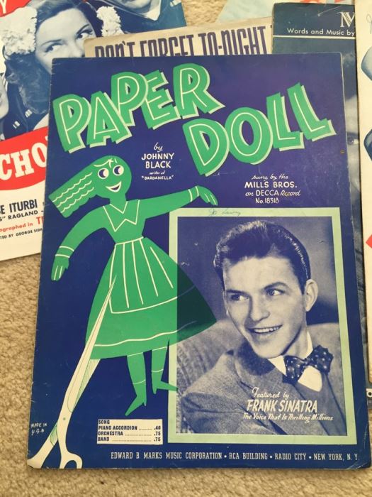 Frank Sinatra ‎Sheet Music Lot [Photo 4]