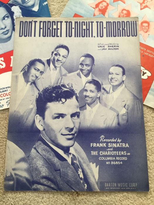 Frank Sinatra ‎Sheet Music Lot [Photo 10]